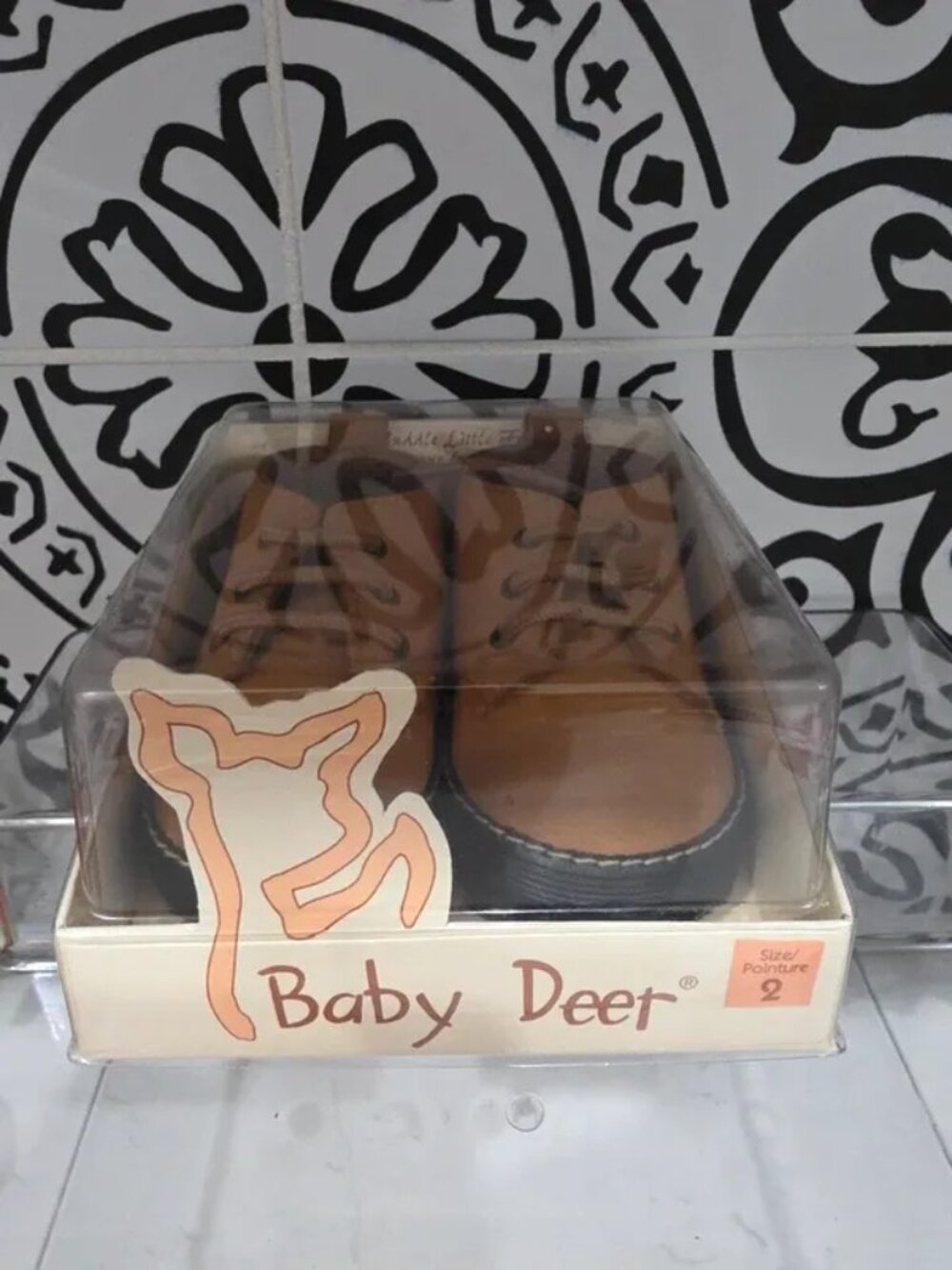 New Baby Shoes size 2 Baby Deer Leather Shoes